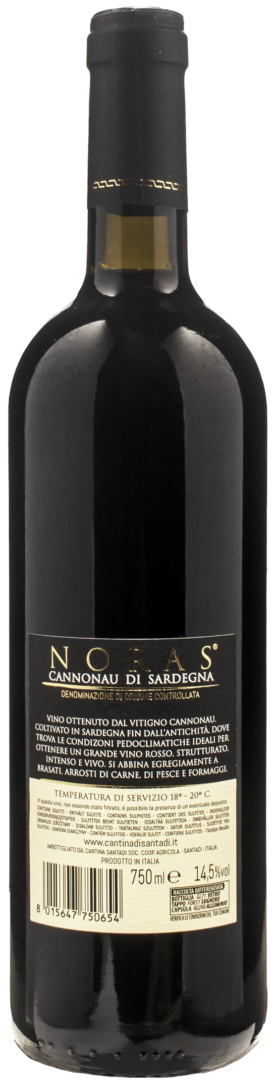 Santadi Cannonau di Sardegna Noras 2021