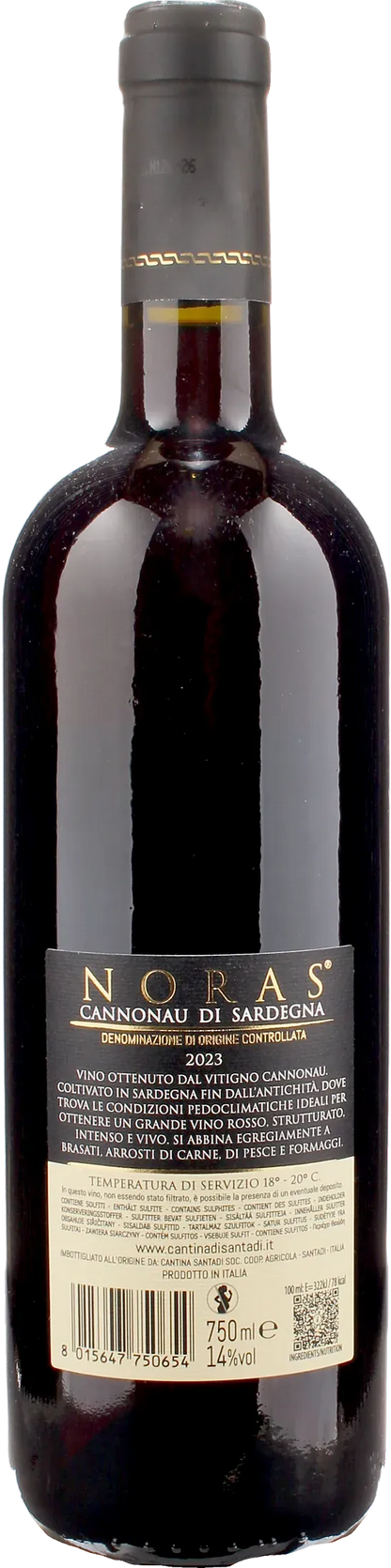 Santadi Cannonau di Sardegna Noras 2023