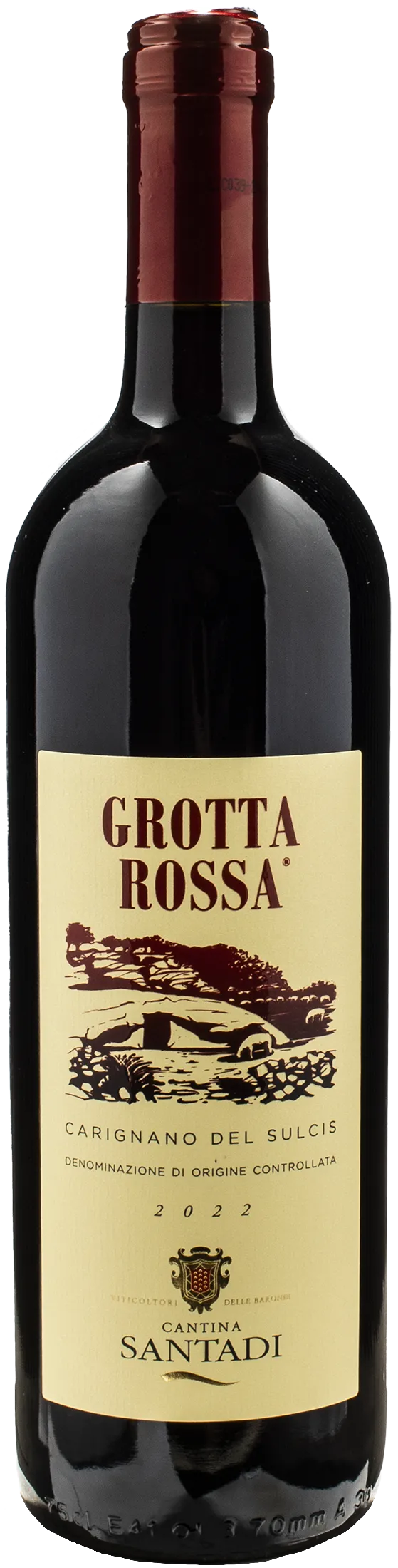 Santadi Carignano del Sulcis Grotta Rossa 2022