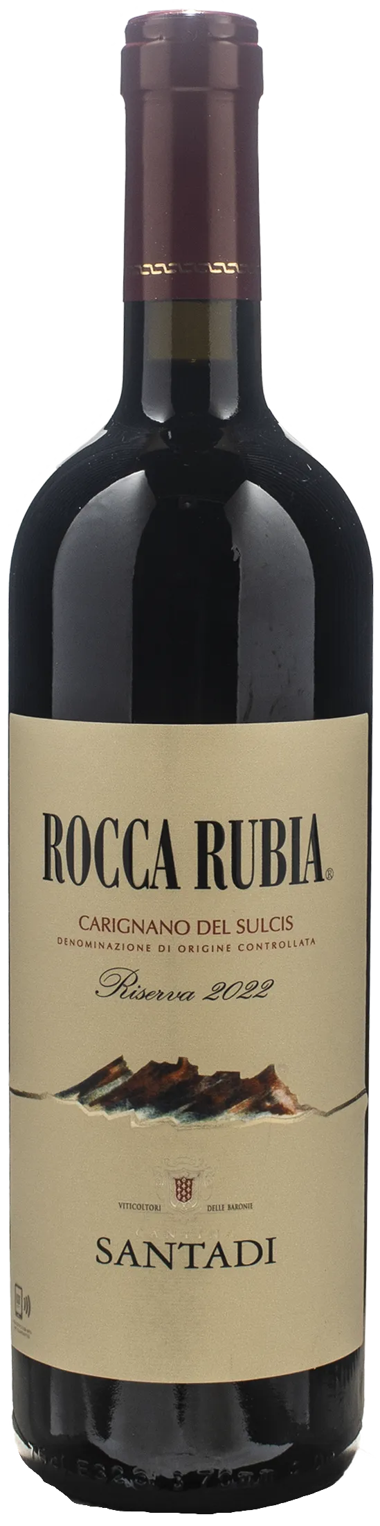 Santadi Carignano del Sulcis Rocca Rubia Riserva 2022