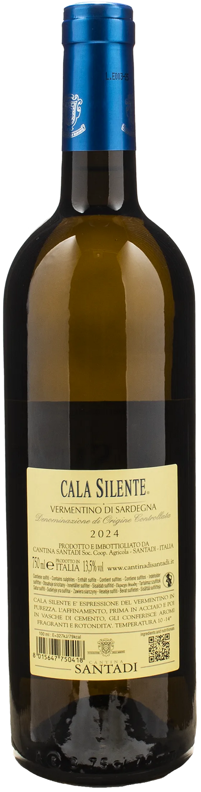 Santadi Vermentino di Sardegna Cala Silente 2024