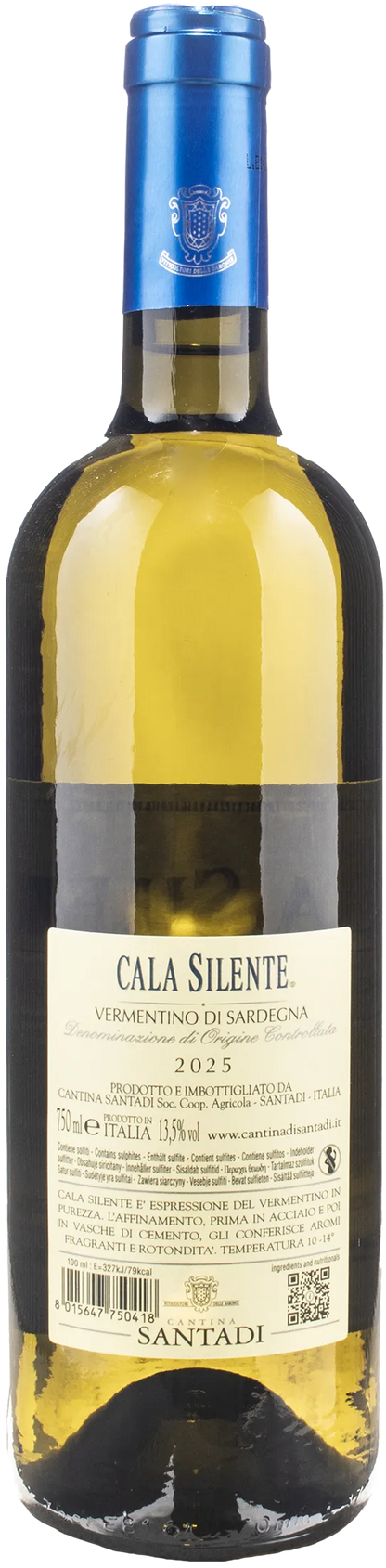 Santadi Vermentino di Sardegna Cala Silente 2025