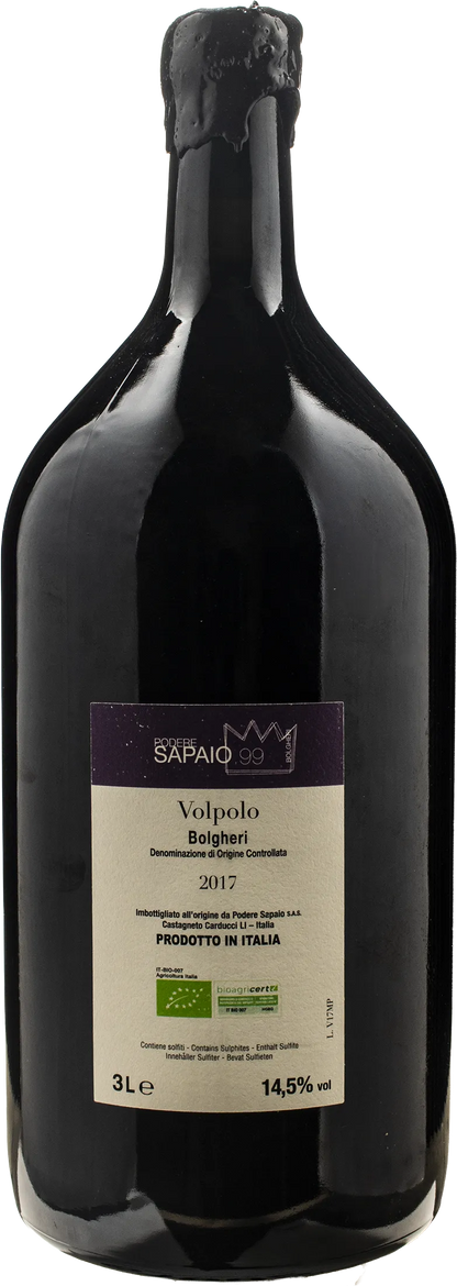 Sapaio Bolgheri Volpolo Doppio Magnum 2017