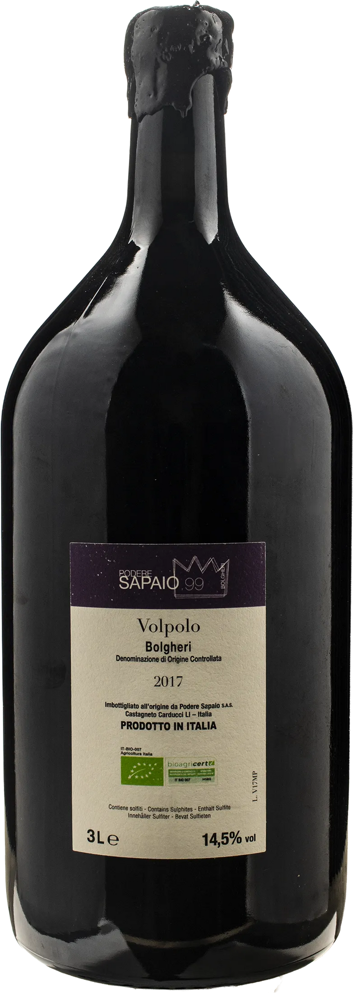 Sapaio Bolgheri Volpolo Doppio Magnum 2017