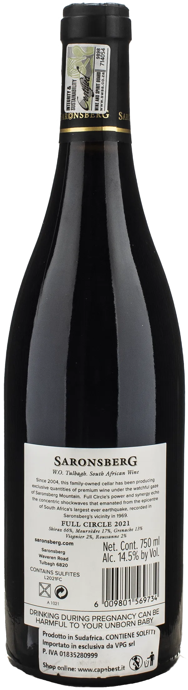 Saronsberg Tulbagh Full Circle 2021