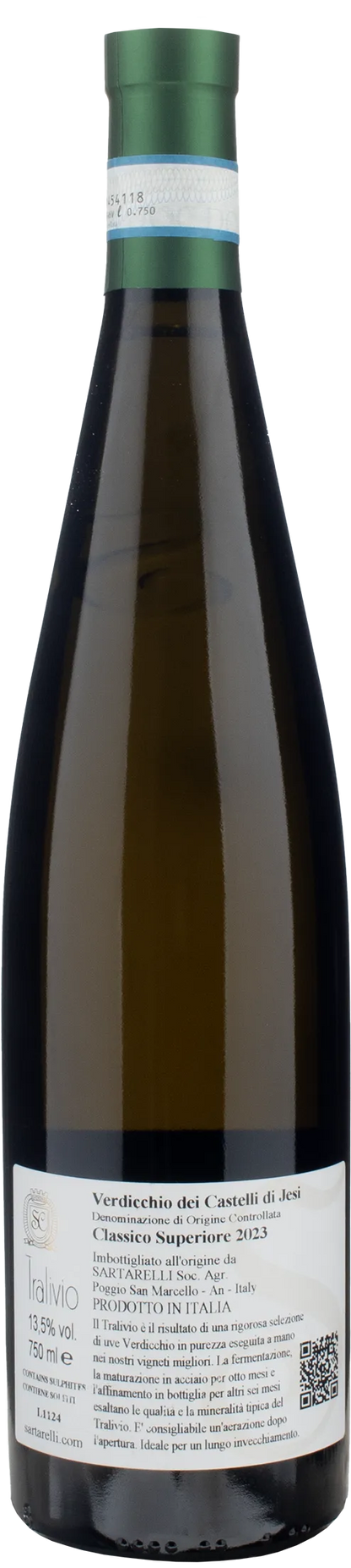 Sartarelli Tralivio Verdicchio dei Castelli di Jesi Classico Superiore 2023