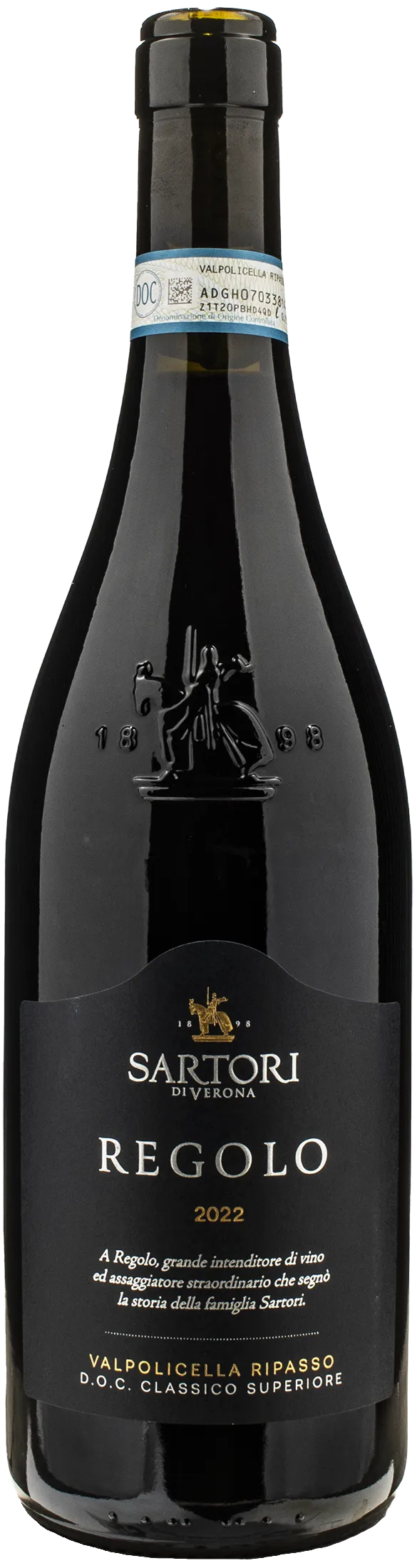 Sartori Valpolicella Ripasso Superiore Classico Regolo 2022