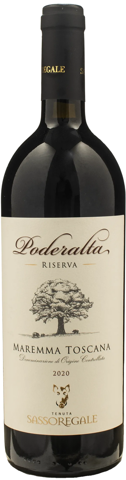 Sassoregale Maremma Toscana Poderalta Rosso Riserva 2020