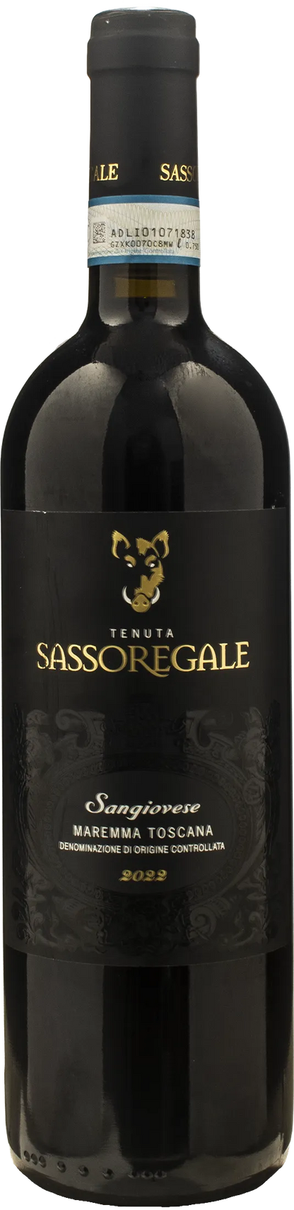 Sassoregale Maremma Toscana Sangiovese 2022