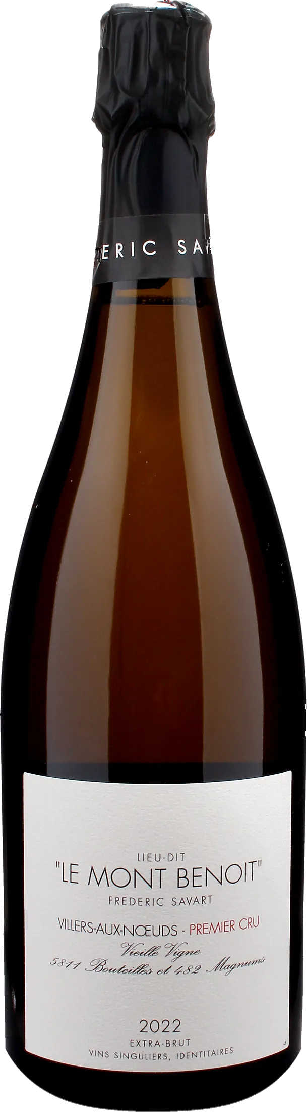 Savart Champagne 1er Cru Extra Brut Le Mont Benoit Villers Aux Noeuds 2022