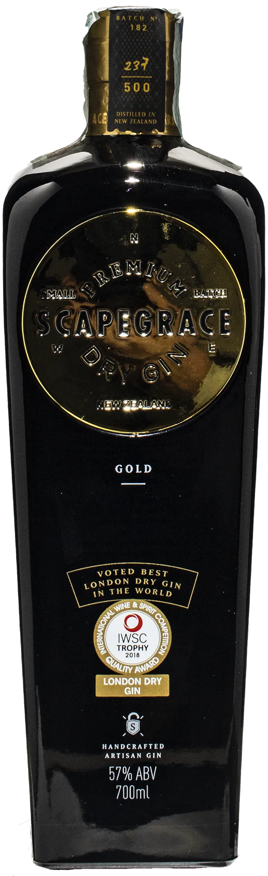 Scapegrace Gold Premium Dry Gin