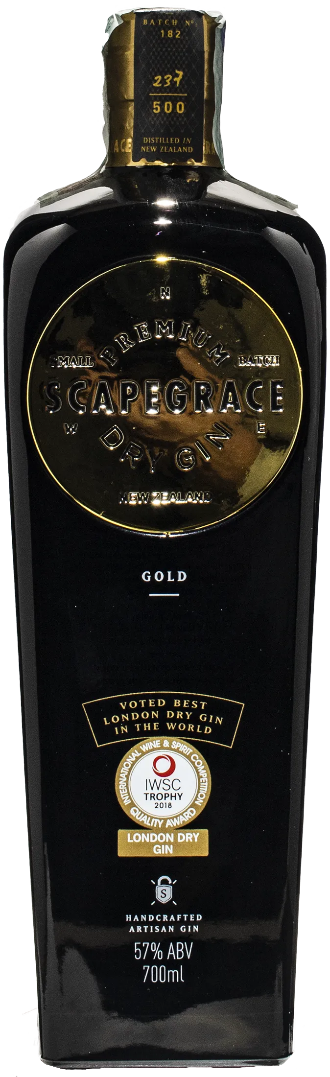 Scapegrace Gold Premium Dry Gin