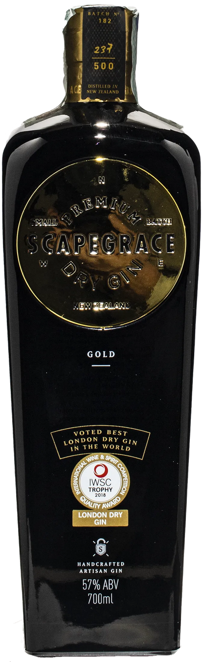 Scapegrace Gold Premium Dry Gin 0.7L