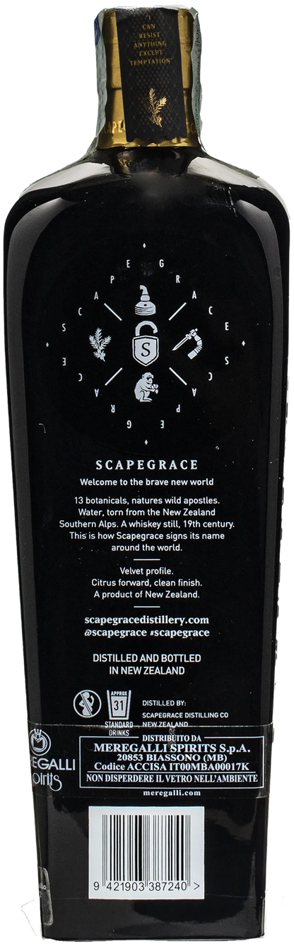 Scapegrace Gold Premium Dry Gin