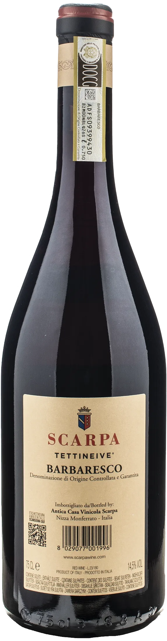 Scarpa Barbaresco Tettineive 2020