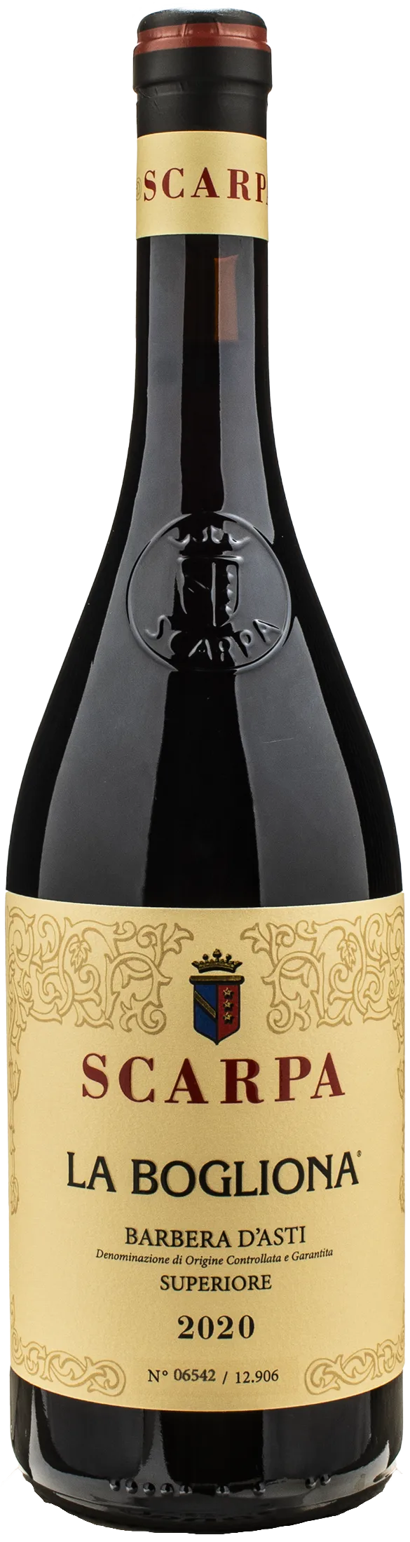 Scarpa Barbera d'Asti Superiore La Bogliona 2020