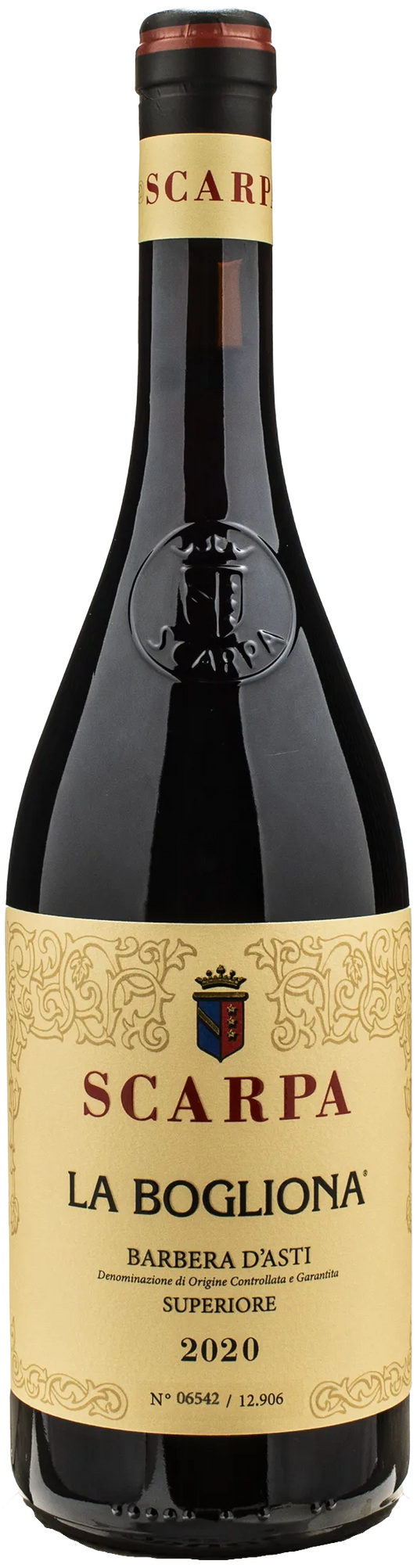 Scarpa Barbera d'Asti Superiore La Bogliona 2020