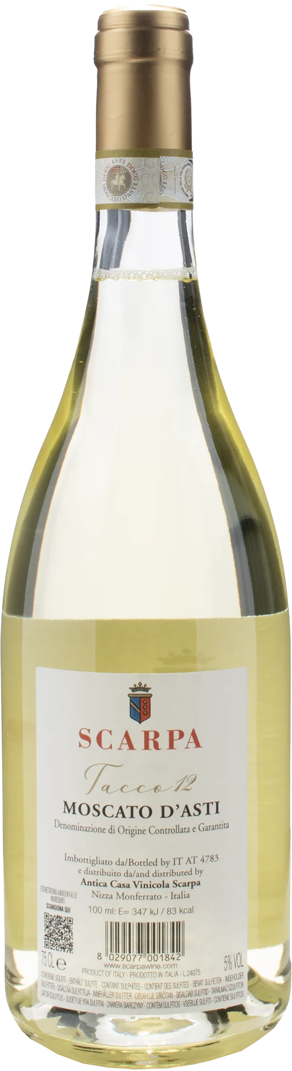 Scarpa Moscato d'Asti Taccododici 2023