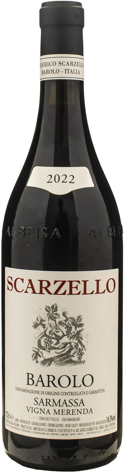 Scarzello Barolo Sarmassa Vigna Merenda 2022