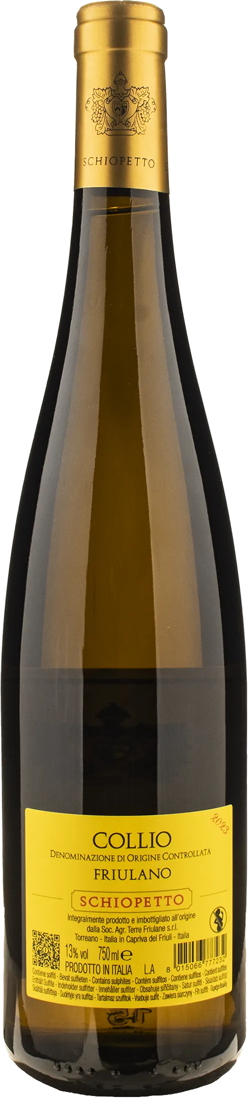 Schiopetto Collio Friulano 2023