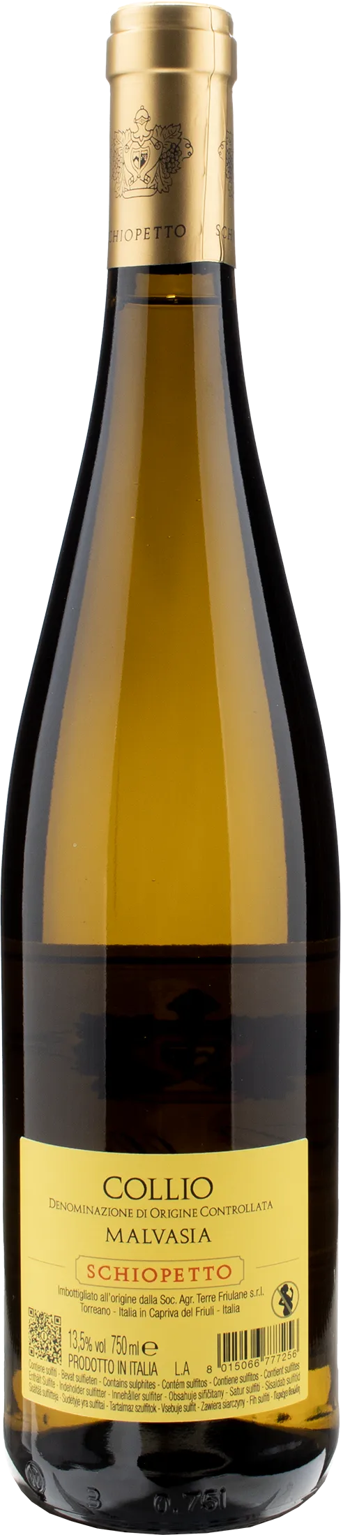 Schiopetto Mario Collio Malvasia 2022