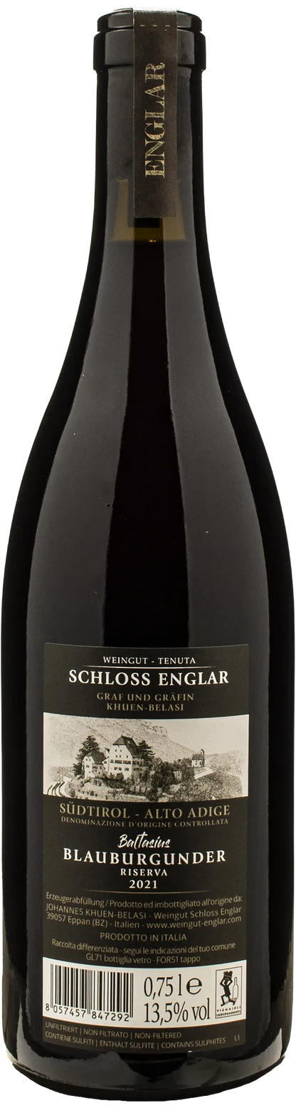 Schloss Englar Baltasius Pinot Noir Riserva 2021
