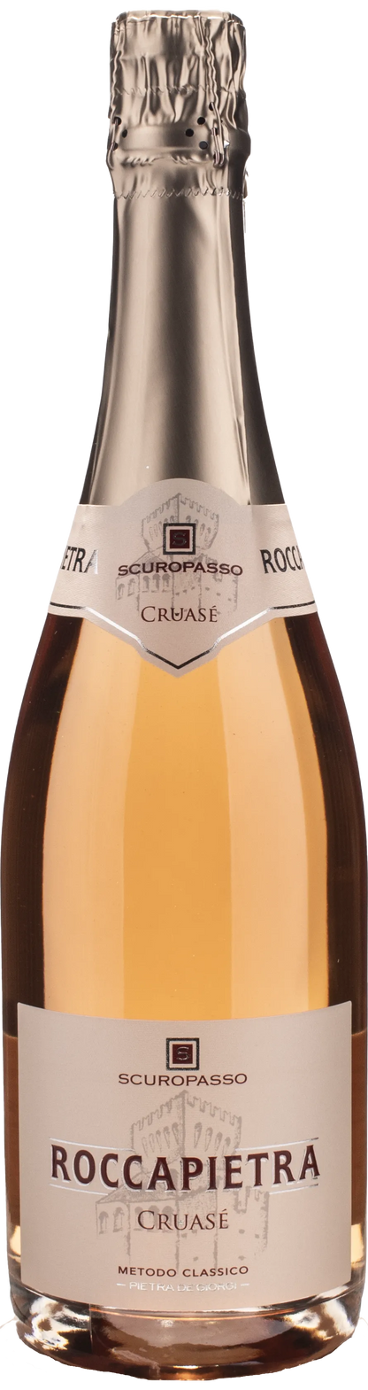 Scuropasso Roccapietra Oltrepo Cruase Rosè Metodo Classico Extra Brut 2019