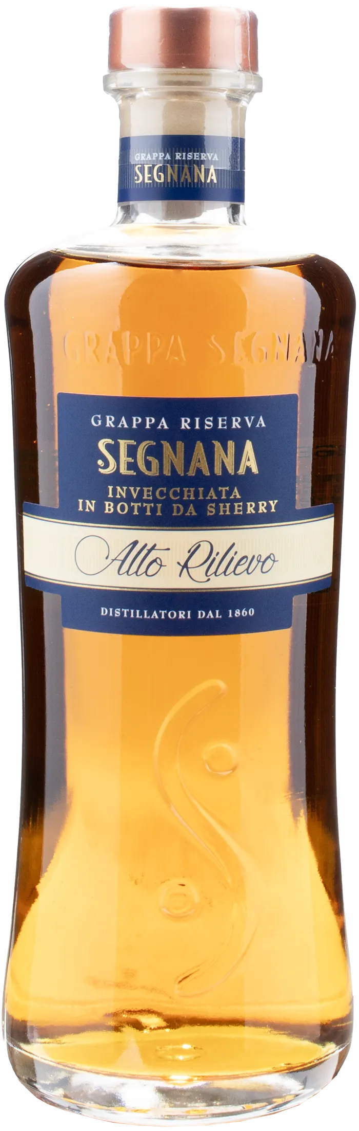 Segnana Grappa Alto Rilievo Invecchiata in Botti di Sherry