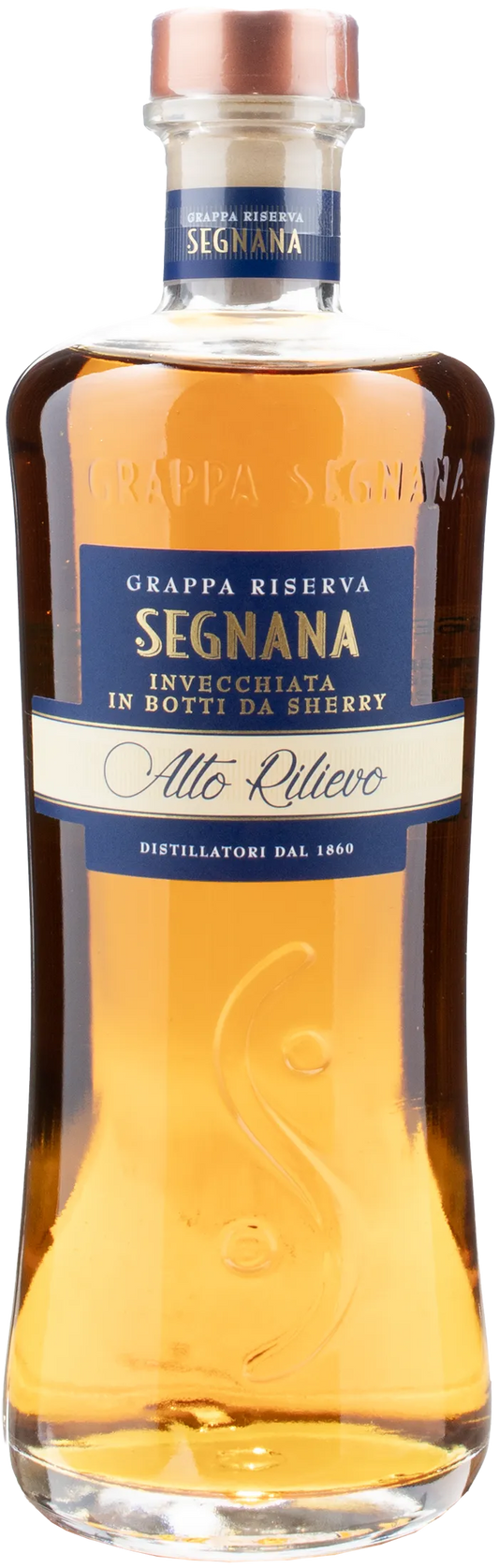 Segnana Grappa Alto Rilievo Invecchiata in Botti di Sherry
