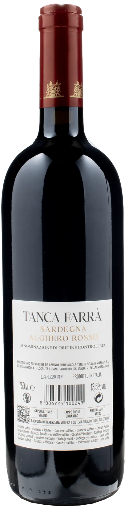 Sella & Mosca Alghero Rosso Tanca Farra 2020
