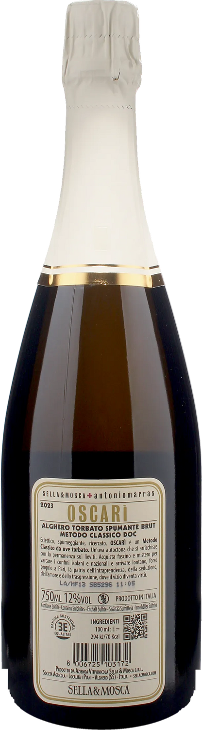 Sella & Mosca Alghero Torbato Spumante Metodo Classico Brut Oscari 2023