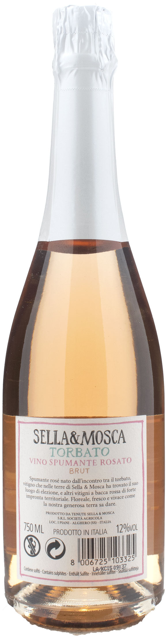 Sella & Mosca Alghero Torbato Spumante Rosé Brut