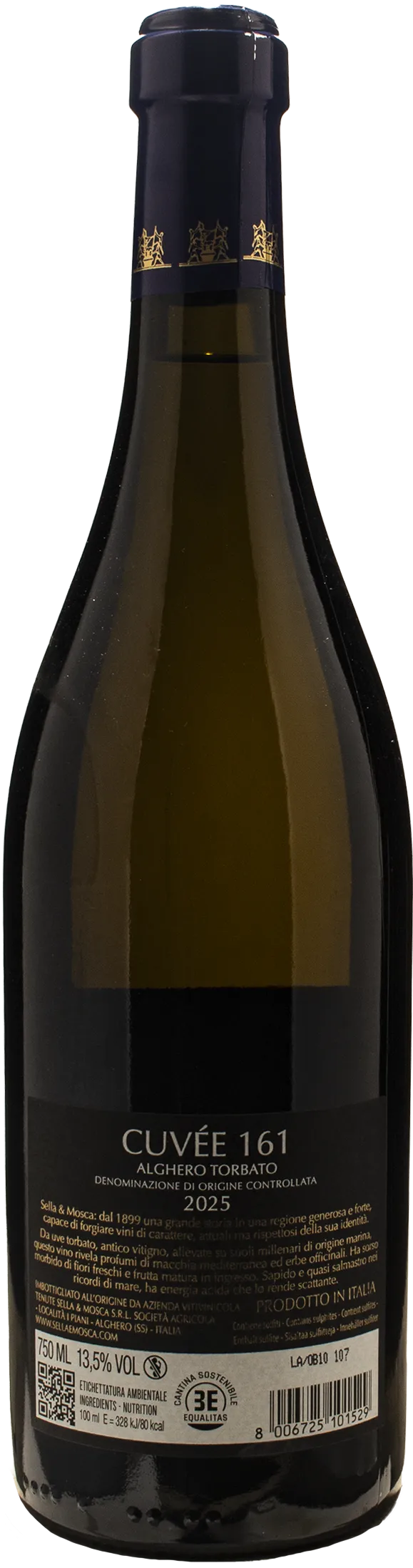Sella & Mosca Alghero Torbato Terre Bianche Cuvee 161 2025