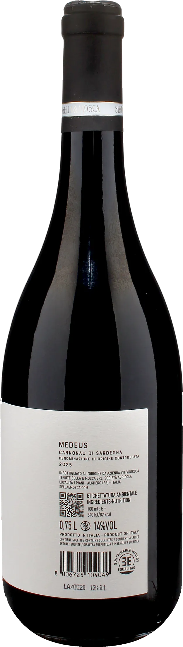 Sella & Mosca Cannonau di Sardegna Medeus 2025