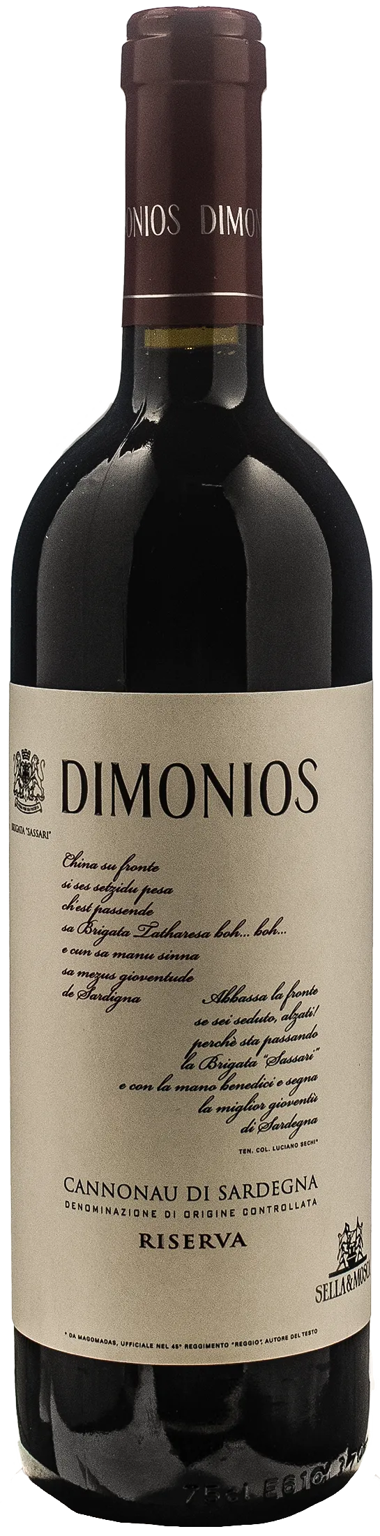 Sella & Mosca Cannonau Dimonios Riserva 2021