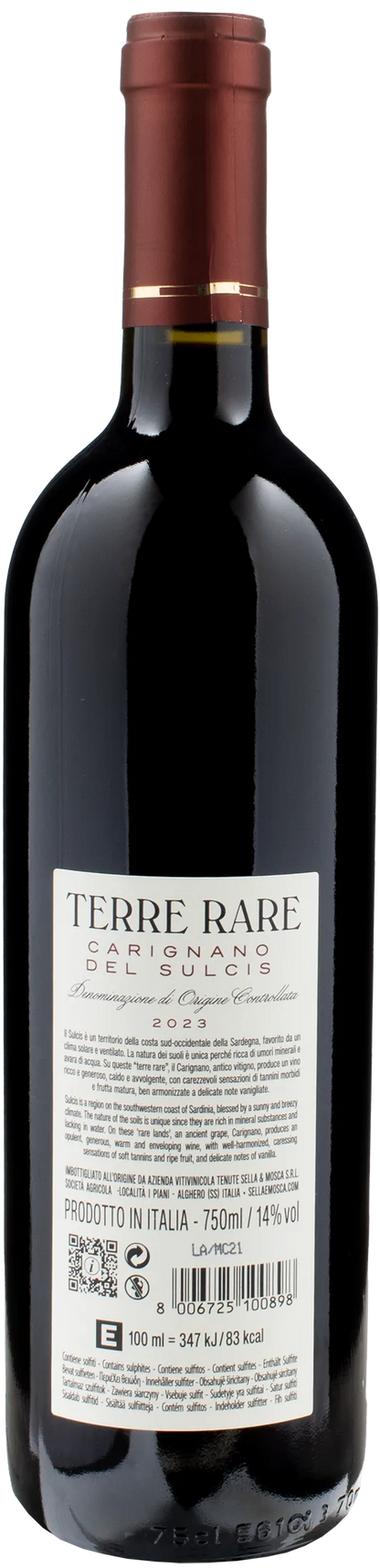 Sella & Mosca Carignano del Sulcis Terre Rare 2023