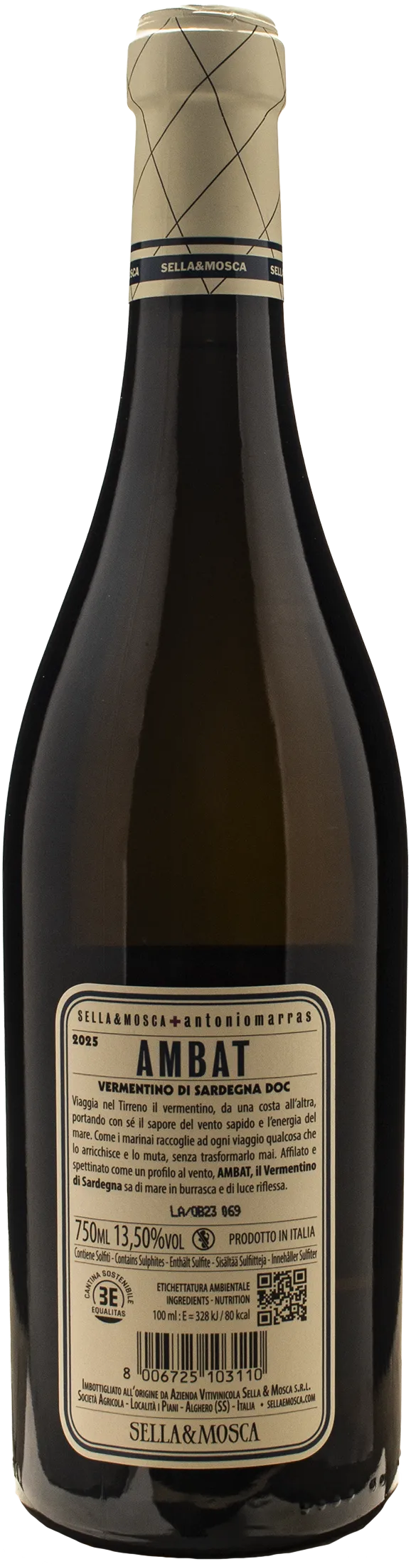 Sella & Mosca Vermentino Sardegna Ambat 2025
