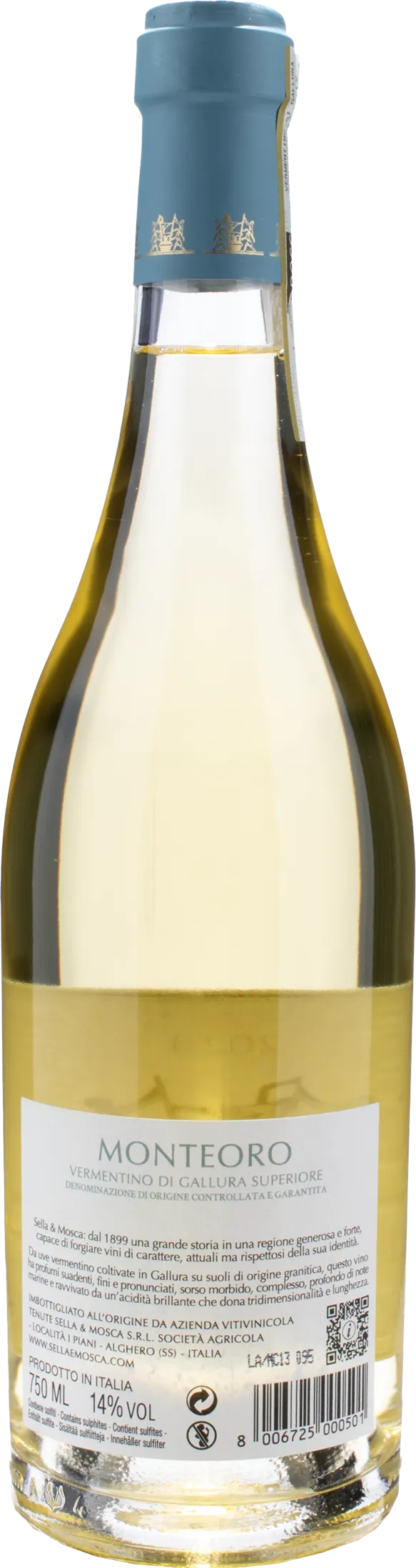 Sella & Mosca Vermentino Superiore Monteoro 2023