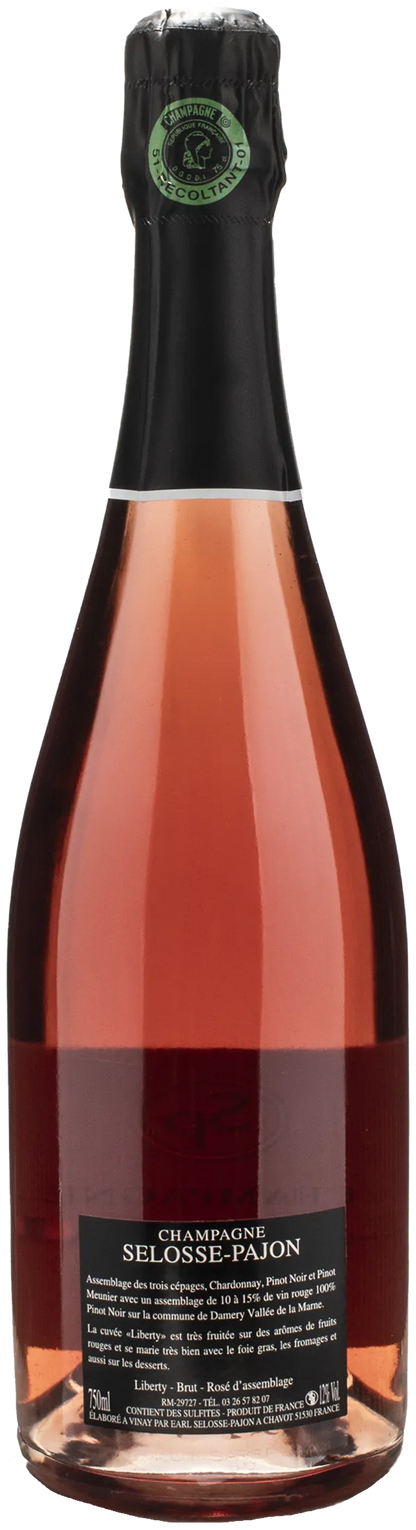 Selosse Pajon Champagne Liberty Rosè d'Assemblage