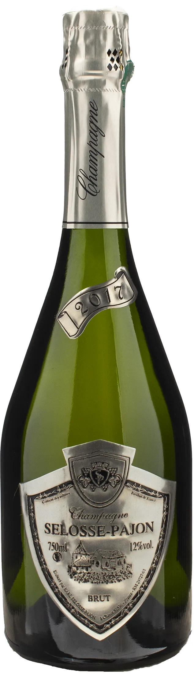Selosse Pajon Champagne Millesime 2017