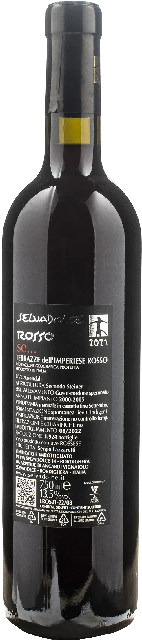 Selvadolce Rossese Rosso...se 2021