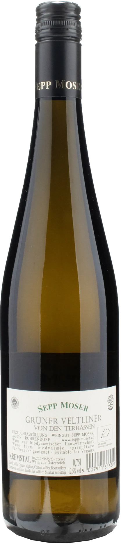 Sepp Moser Gruner Veltliner Von Den Terrassen Kremstal 2022