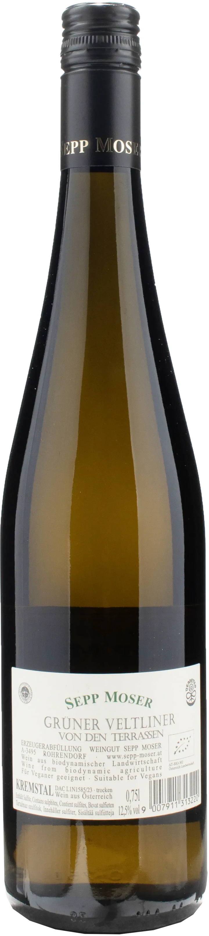 Sepp Moser Gruner Veltliner Von Den Terrassen Kremstal 2022