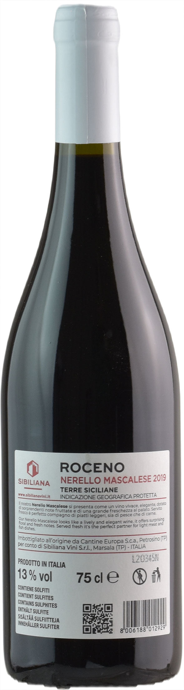Sibiliana Roceno Nerello Mascalese 2019