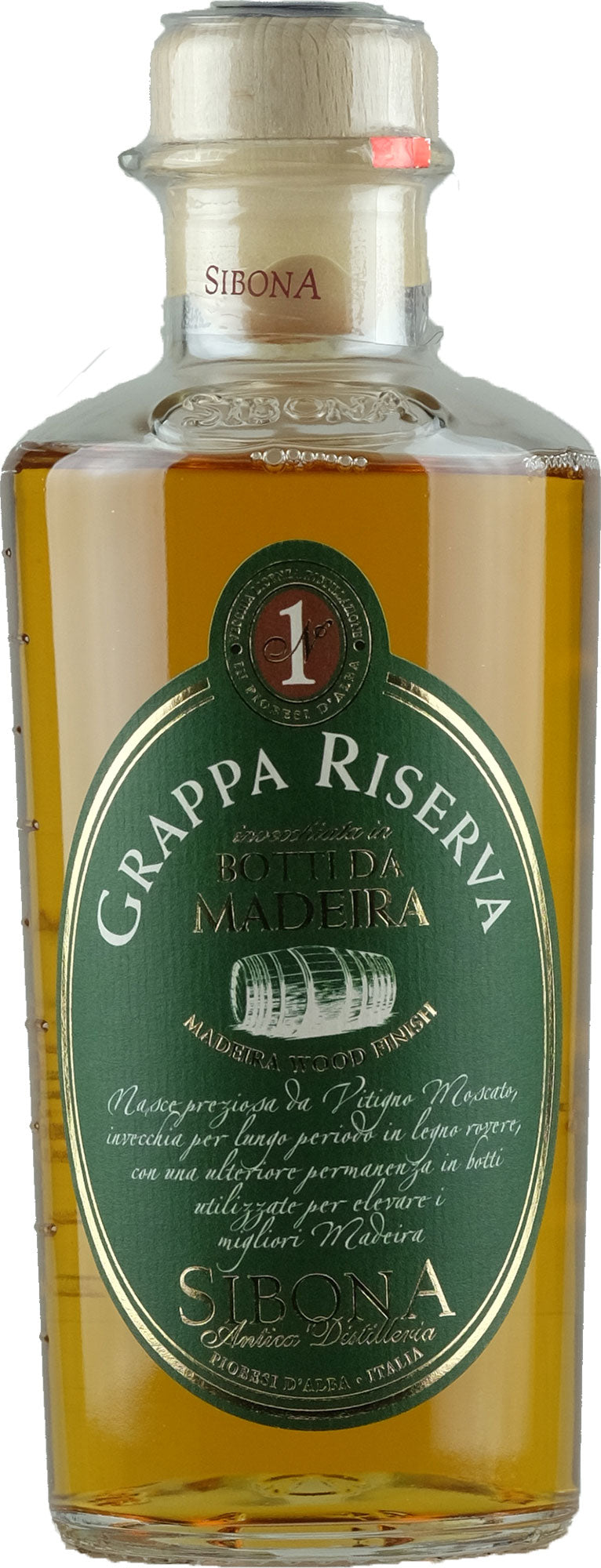 Sibona Grappa Riserva Botti da Madeira 0.5L