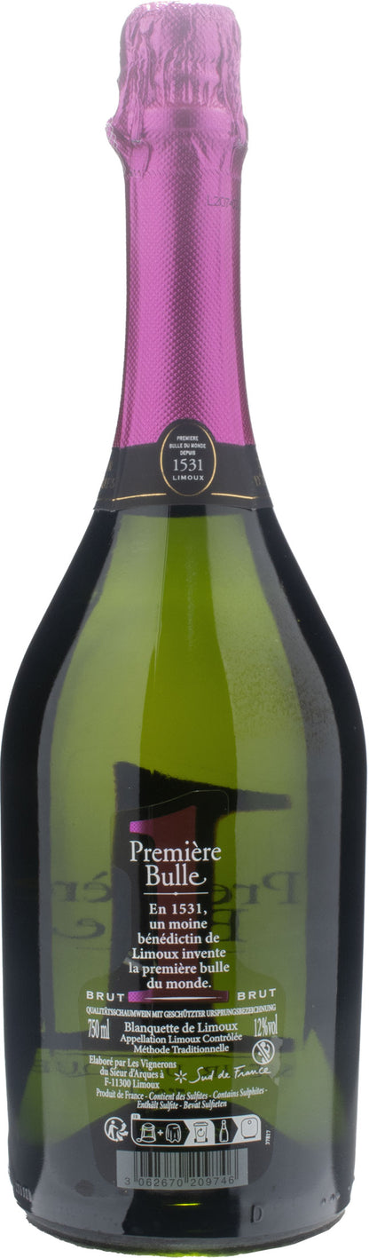 Sieur d'Arques Blanquette de Limoux Première Bulle Mèthode Traditionelle Brut
