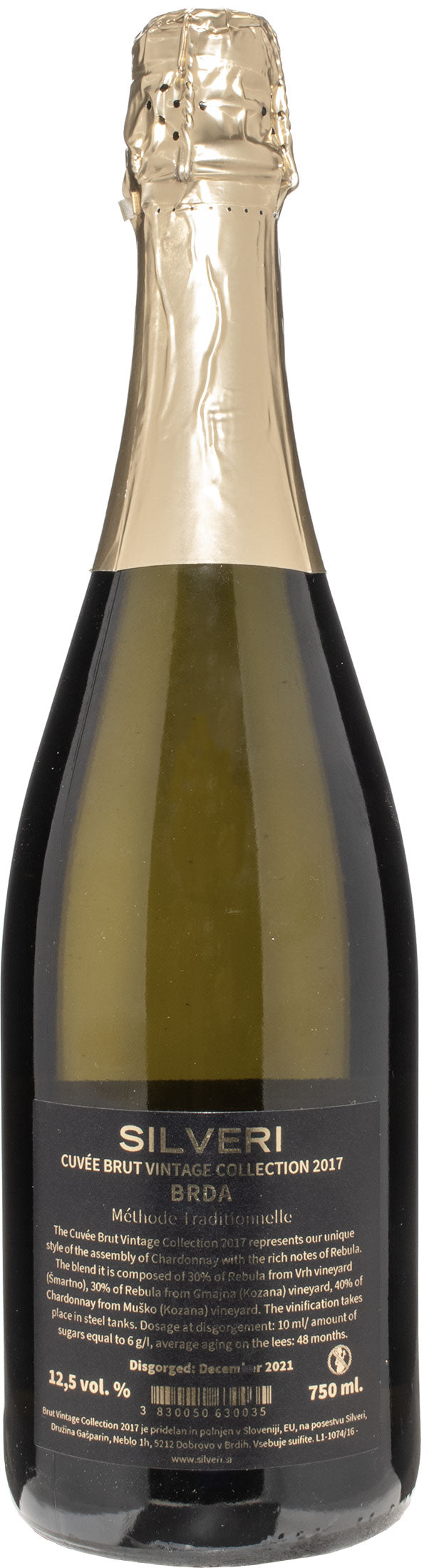 Silveri BRDA Cuvee Brut Vintage Collection Methode Classique 2017
