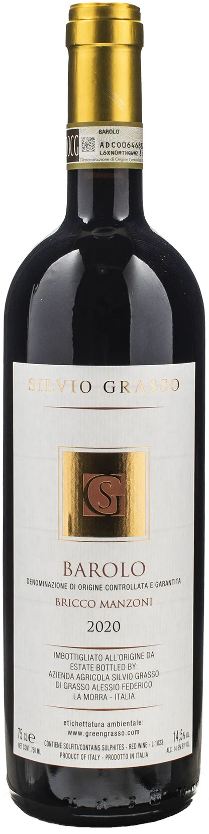 Silvio Grasso Barolo Bricco Manzoni 2020