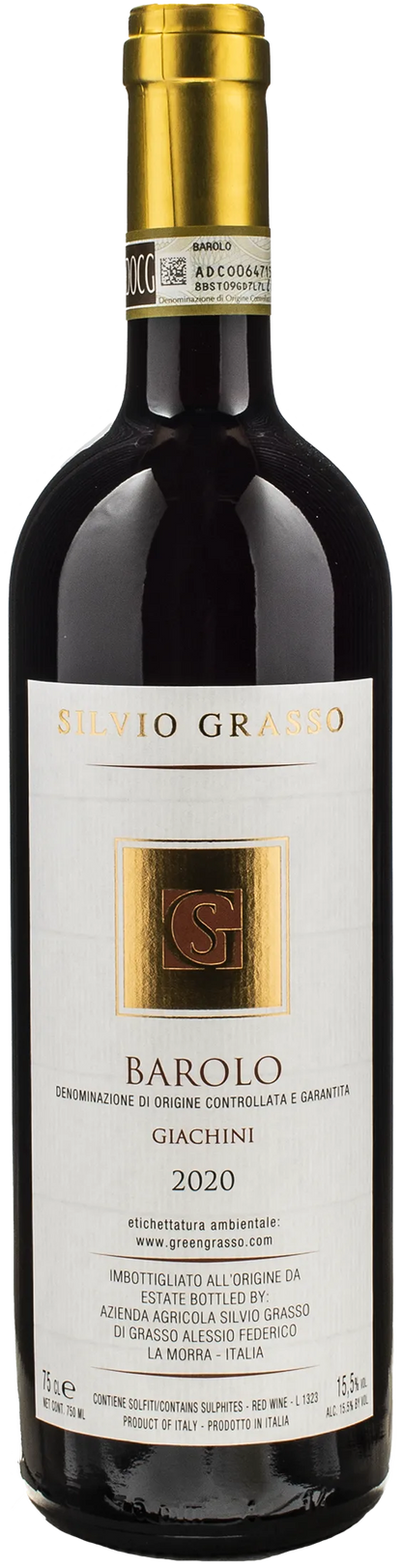 Silvio Grasso Barolo Giachini 2020