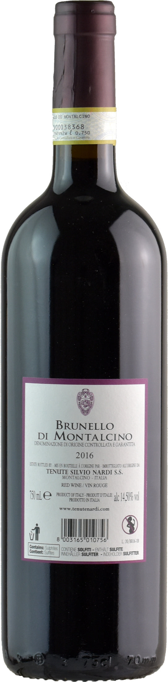 Silvio Nardi Brunello di Montalcino 2016